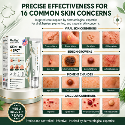 𝑶𝒇𝒇𝒊𝒄𝒊𝒂𝒍 𝑺𝒕𝒐𝒓𝒆 | 🎯🎯 𝐇𝐞𝐚𝐥𝐫𝐢𝐳𝐞® 𝟕-𝐃𝐚𝐲 𝐒𝐤𝐢𝐧 𝐓𝐚𝐠 & 𝐒𝐩𝐨𝐭 𝐄𝐫𝐚𝐬𝐞𝐫 𝐆𝐞𝐥 (𝐏𝐥𝐚𝐧𝐭-𝐁𝐚𝐬𝐞𝐝 𝐅𝐨𝐫𝐦𝐮𝐥𝐚 𝐰𝐢𝐭𝐡 𝐏𝐫𝐞𝐜𝐢𝐬𝐢𝐨𝐧 𝐀𝐩𝐩𝐥𝐢𝐜𝐚𝐭𝐨𝐫 𝐟𝐨𝐫 𝐈𝐦𝐩𝐫𝐨𝐯𝐞𝐝-𝐋𝐨𝐨𝐤𝐢𝐧𝐠 𝐒𝐤𝐢𝐧)💎
