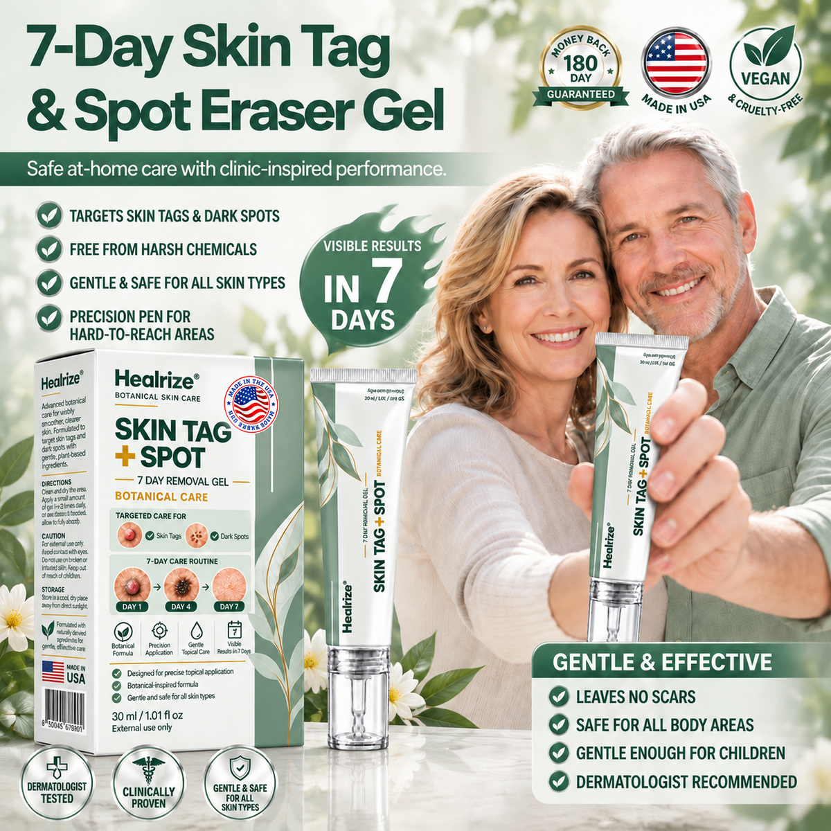 𝑶𝒇𝒇𝒊𝒄𝒊𝒂𝒍 𝑺𝒕𝒐𝒓𝒆 | 🎯🎯 𝐇𝐞𝐚𝐥𝐫𝐢𝐳𝐞® 𝟕-𝐃𝐚𝐲 𝐒𝐤𝐢𝐧 𝐓𝐚𝐠 & 𝐒𝐩𝐨𝐭 𝐄𝐫𝐚𝐬𝐞𝐫 𝐆𝐞𝐥 (𝐏𝐥𝐚𝐧𝐭-𝐁𝐚𝐬𝐞𝐝 𝐅𝐨𝐫𝐦𝐮𝐥𝐚 𝐰𝐢𝐭𝐡 𝐏𝐫𝐞𝐜𝐢𝐬𝐢𝐨𝐧 𝐀𝐩𝐩𝐥𝐢𝐜𝐚𝐭𝐨𝐫 𝐟𝐨𝐫 𝐈𝐦𝐩𝐫𝐨𝐯𝐞𝐝-𝐋𝐨𝐨𝐤𝐢𝐧𝐠 𝐒𝐤𝐢𝐧)💎